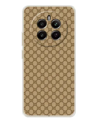 Чохол для Realme 12 з картинкою «Gucci — класичний беж» Чохол для Realme 12 з картинкою «Gucci — класичний беж»