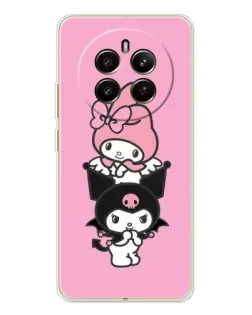 Чохол для Realme 12 з картинкою «My Melody та Kuromi»