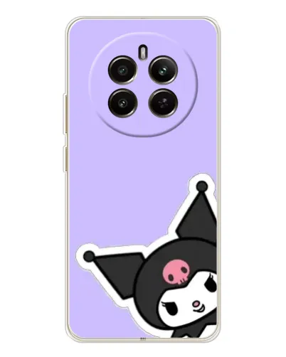 Чехол для Realme 12 с картинкой «Забавная Kuromi»