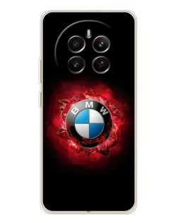 Чохол для Realme 12 з картинкою «Логотип BMW — спалах»
