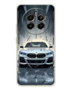 Чохол для Realme 12 з картинкою «BMW у світлі фар»