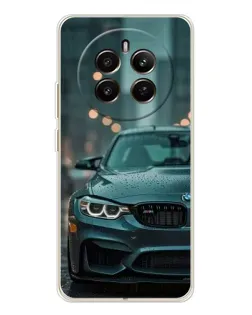 Чохол для Realme 12 з картинкою «BMW у вогнях міста»