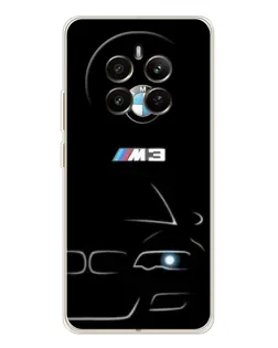 Чохол для Realme 12 з картинкою «Мінімалістичний принт BMW M3»