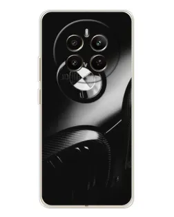 Чохол для Realme 12 з картинкою «Емблема BMW — макро»