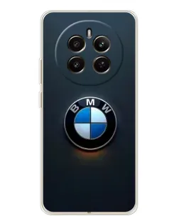 Чохол для Realme 12 з картинкою «Логотип BMW — мінімалізм»