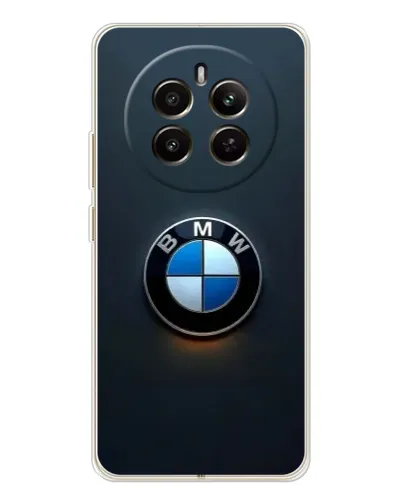 Чохол для Realme 12 з картинкою «Логотип BMW — мінімалізм»