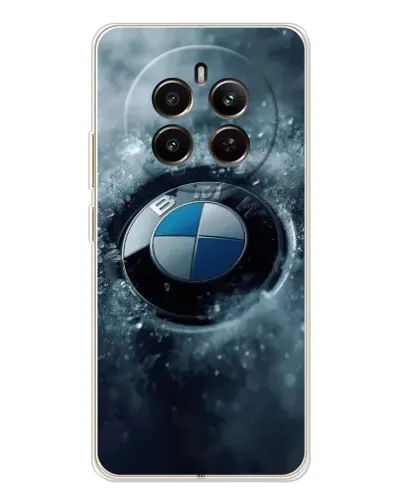 Чохол для Realme 12 з картинкою «Логотип BMW — лід» Чохол для Realme 12 з картинкою «Логотип BMW — лід»