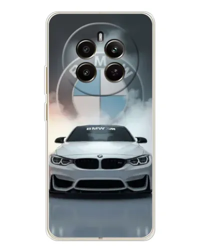 Чохол для Realme 12 з картинкою «BMW в білому диму» Чохол для Realme 12 з картинкою «BMW в білому диму»