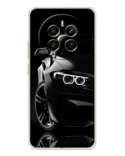 Чохол для Realme 12 з картинкою «Чорна BMW — профіль» Чохол для Realme 12 з картинкою «Чорна BMW — профіль»