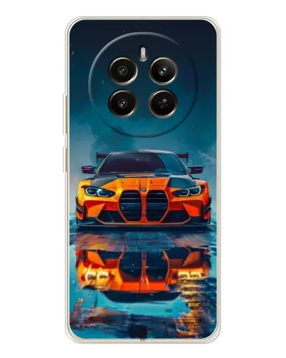 Чохол для Realme 12 з картинкою «BMW — золота емблема» Чохол для Realme 12 з картинкою «BMW — золота емблема»