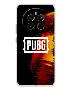 Чехол для Realme 12 с картинкой «Яркий логотип PUBG» Чехол для Realme 12 с картинкой «Яркий логотип PUBG»