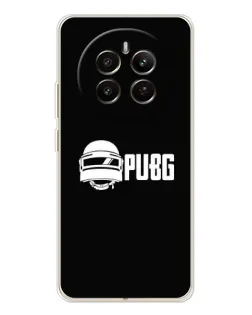 Чехол для Realme 12 с картинкой «PUBG — классический лого»
