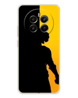 Чехол для Realme 12 с картинкой «Тень воина PUBG»