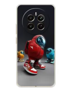 Чехол для Realme 12 с картинкой «Among Us — 3D стиль»