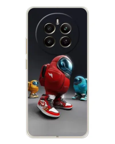 Чехол для Realme 12 с картинкой «Among Us — 3D стиль»
