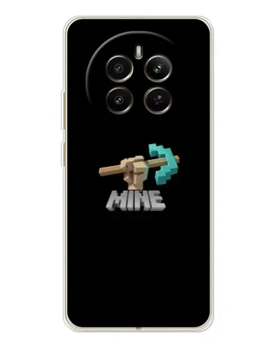 Чехол для Realme 12 с картинкой «Алмазная кирка» Чехол для Realme 12 с картинкой «Алмазная кирка»