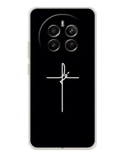 Чохол для Realme 12 з картинкою «Тонкий хрест» Чохол для Realme 12 з картинкою «Тонкий хрест»