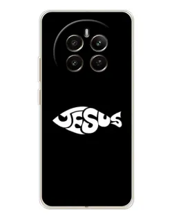 Чохол для Realme 12 з картинкою «Риба  Jesus»
