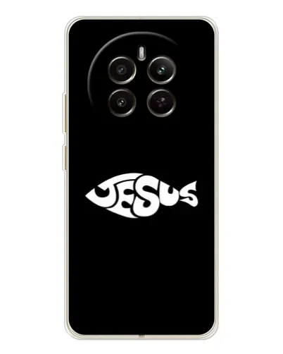 Чохол для Realme 12 з картинкою «Риба Jesus» Чохол для Realme 12 з картинкою «Риба Jesus»