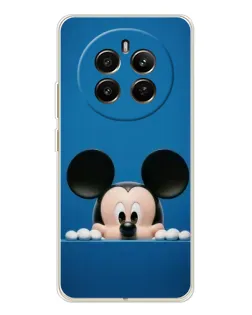 Чехол для Realme 12 с картинкой «Микки выглядывает» Чехол для Realme 12 с картинкой «Микки выглядывает»