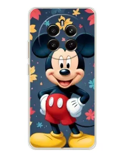 Чехол для Realme 12 с картинкой «Осенний Mickey Mouse»