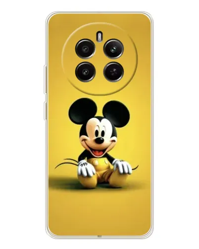 Чехол для Realme 12 с картинкой «Микки на желтом» Чехол для Realme 12 с картинкой «Микки на желтом»