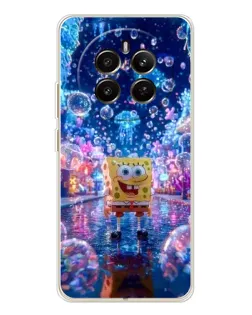 Чехол для Realme 12 с картинкой «Неоновый океан»