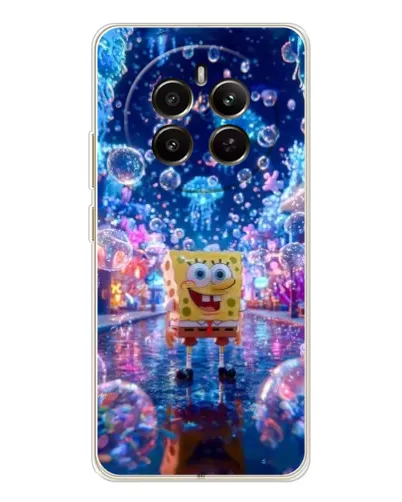 Чехол для Realme 12 с картинкой «Неоновый океан»
