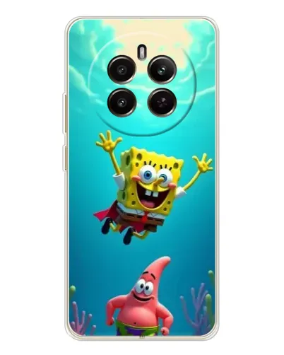 Чохол для Realme 12 з картинкою «Спанч Боб під водою» Чохол для Realme 12 з картинкою «Спанч Боб під водою»