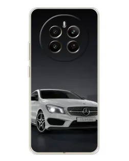 Чохол для Realme 12 з картинкою «Mercedes AMG GT Silver»