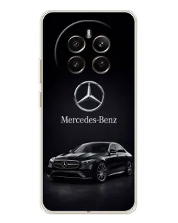 Чохол для Realme 12 з картинкою «Mercedes — решітка радіатора»