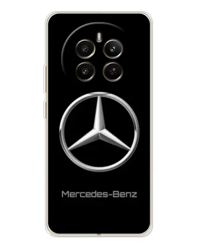 Чохол для Realme 12 з картинкою «Mercedes Silver Logo»