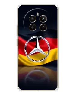 Чохол для Realme 12 з картинкою «Mercedes — прапор Німеччини»
