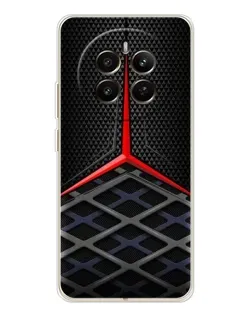 Чохол для Realme 12 з картинкою «Mercedes Carbon Grid»