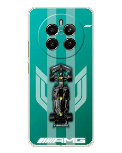 Чохол для Realme 12 з картинкою «Mercedes AMG Petronas»
