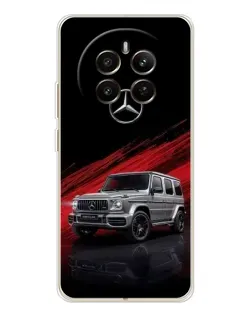 Чохол для Realme 12 з картинкою «Mercedes G-Class червоний»