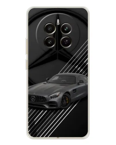 Чохол для Realme 12 з картинкою «Mercedes AMG — графіка»