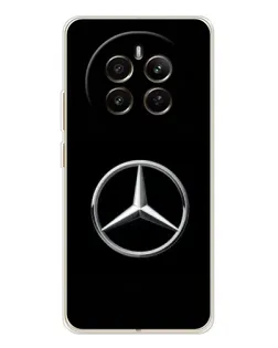 Чохол для Realme 12 з картинкою «Mercedes класичний лого»