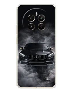 Чохол для Realme 12 з картинкою «Mercedes у диму»