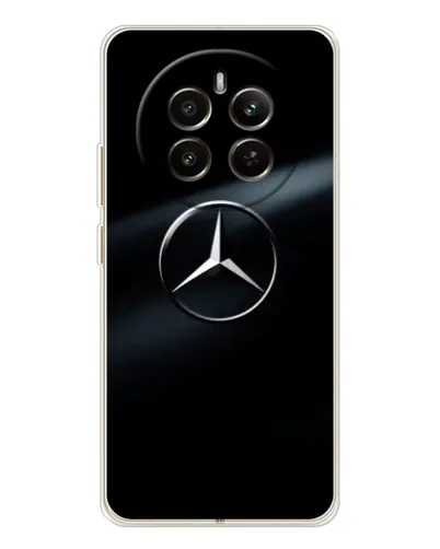 Чохол для Realme 12 з картинкою «Mercedes на металі» Чохол для Realme 12 з картинкою «Mercedes на металі»