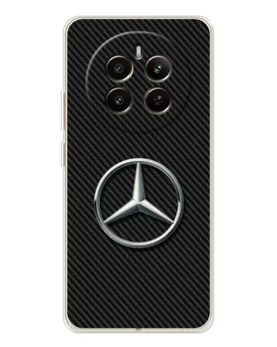 Чохол для Realme 12 з картинкою «Карбоновий Mercedes стиль» Чохол для Realme 12 з картинкою «Карбоновий Mercedes стиль»