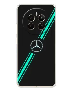 Чохол для Realme 12 з картинкою «Спортивні лінії Mercedes»
