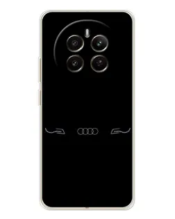 Чохол для Realme 12 з картинкою «Audi — світловий підпис»