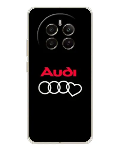 Чохол для Realme 12 з картинкою «Логотип Audi Heart»