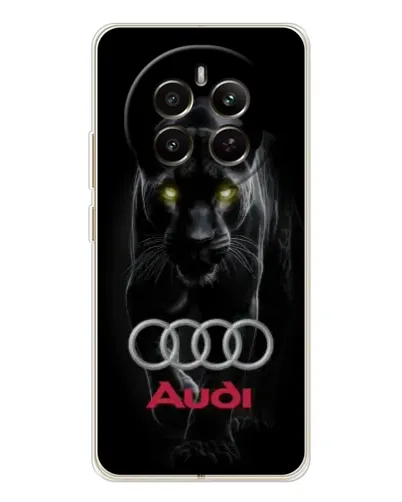 Чохол для Realme 12 з картинкою «Пантера та Audi»