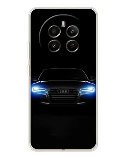 Чохол для Realme 12 з картинкою «Audi в неоні»