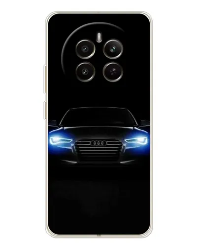 Чохол для Realme 12 з картинкою «Audi в неоні»