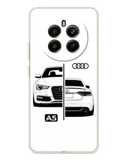 Чохол для Realme 12 з картинкою «Audi — контрастний дизайн»