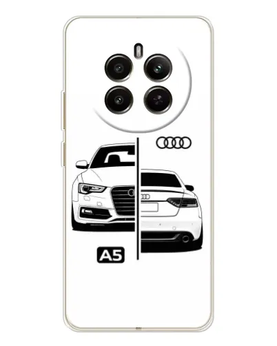 Чохол для Realme 12 з картинкою «Audi — контрастний дизайн»