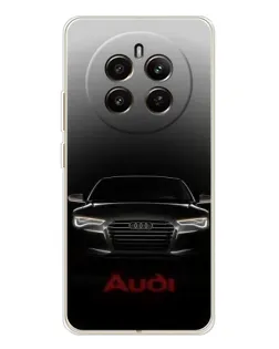 Чохол для Realme 12 з картинкою «Audi — градієнтний контур»